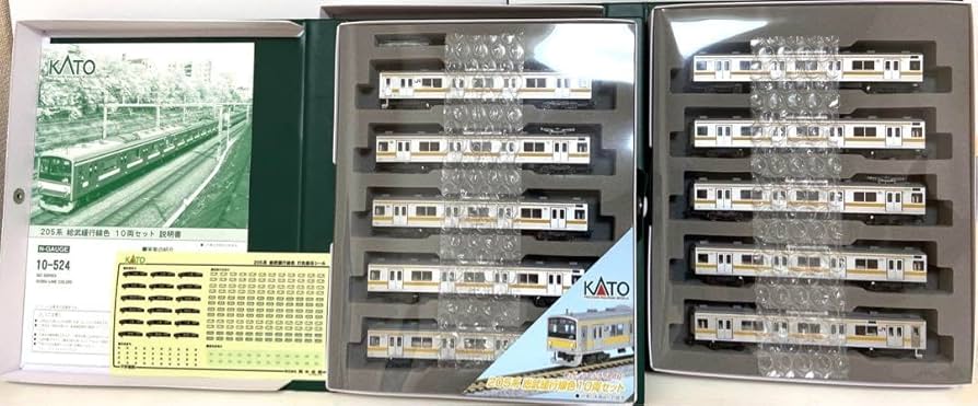 Amazon.co.jp: KATO 10-524 205系 総武緩行線 10両セット : おもちゃ